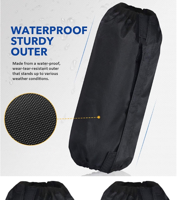 Waterproof Horse Leg Boots Breathable Mesh Polyester Equine Guards Insect-Repellent Wraps Reduce Fatigue Equestrian Gear - Black