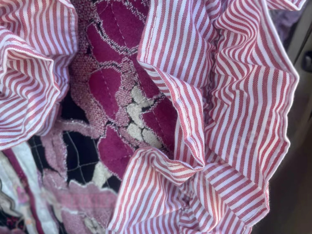 Luxury Jacquard Girly Bud Silk Seat Cushion Floral Safest Lace Countryside Custom Automobile Car Seat Cover Sets - Pink Black